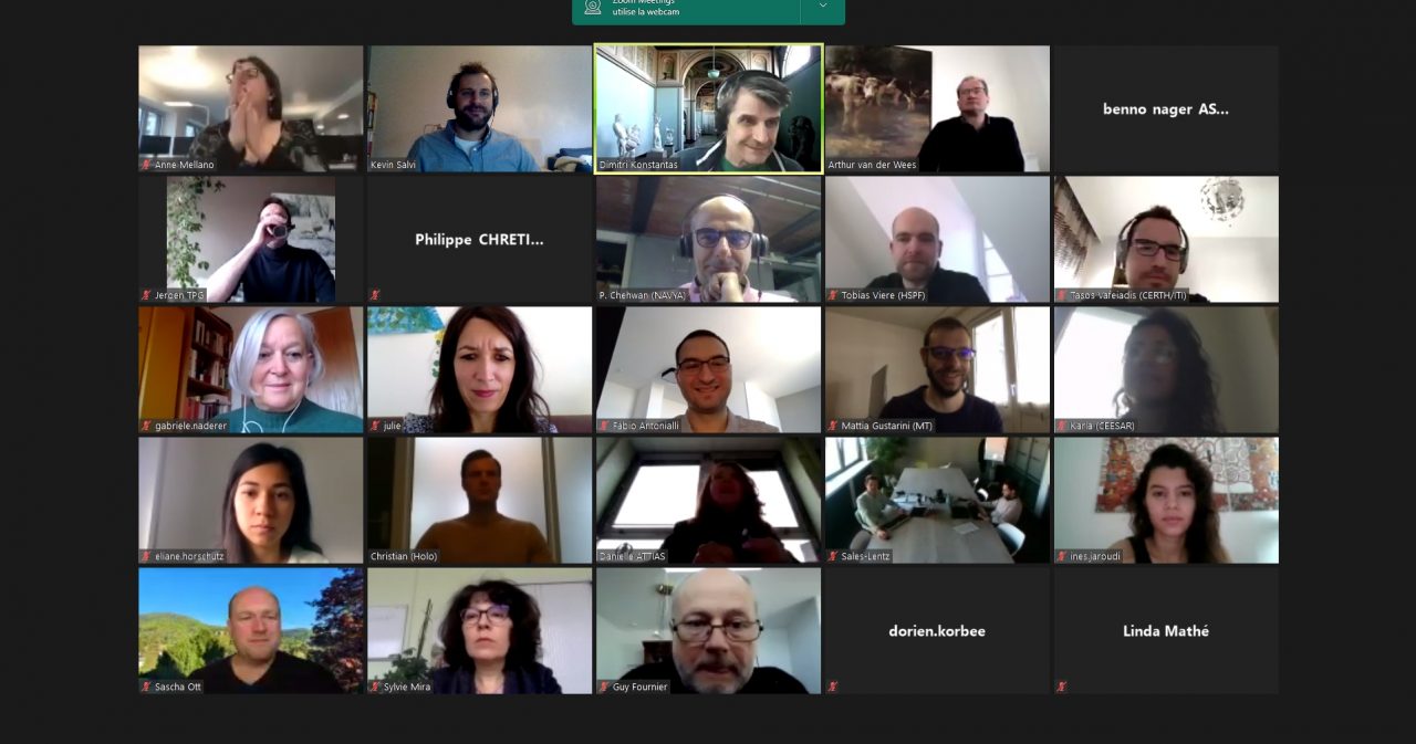 5th AVENUE General meeting - Visio screenshot